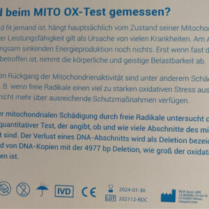 Mito Ox – Mitochondrien Test